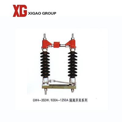 40.5kv 72.5kv 145kv GW4-126 interruptor exterior da desconexão de 3 fases