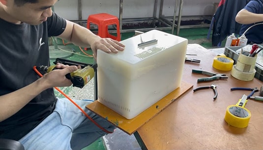 Устойчивая вакуумная литья силиконовая плесень с шелковым экраном