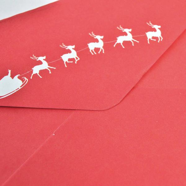Impresión personalizada de la invitación de la fiesta de bodas Gracias Tarjeta de regalo Tarjeta de felicitación Embalaje sobre de papel