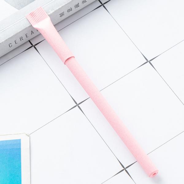 Colorful Paper Tube Creative Ball Pen Eco Friendly School Office Ball Pen Custom Logo