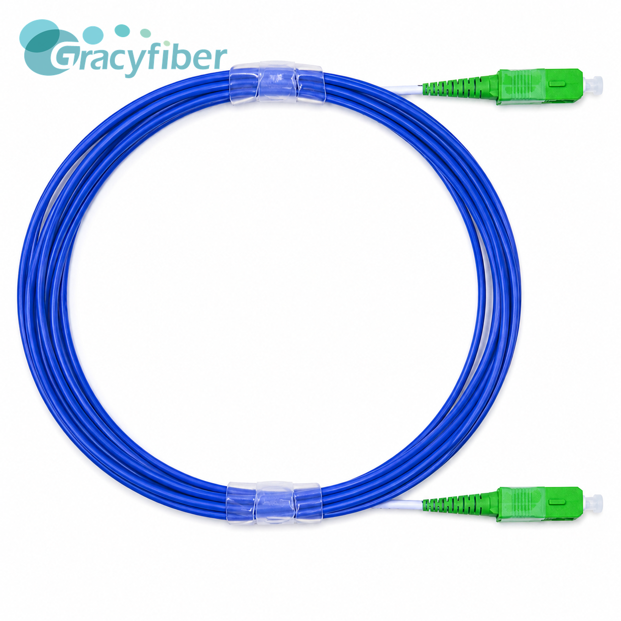 C Band PM Fiber Patch Cord 4m SC APC Polarization Maintaining Cable PM1550 Slow Axis Aligned Low Insertion Loss High Extinction Ratio,Passive Optical Devices