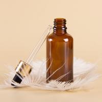 Huile essentielle 15 ml 30 ml 60 ml Bouteille gouttelette en verre vide revêtue d' or UV
