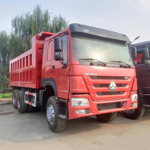 WD615.69/47 Двигатель 6x4 Sinotruk Дамп-Трак, 351-450 л.с. Дизельный грузовик с наклоном Использовано