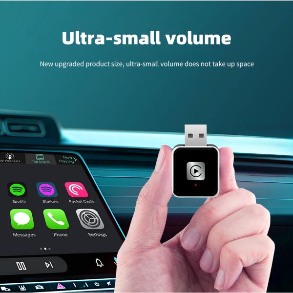 Universal Portable Wireless Android Auto Carplay Dongle Adapter Wired Wireless for Audi Toyota Mazda Nissan Chevrolet