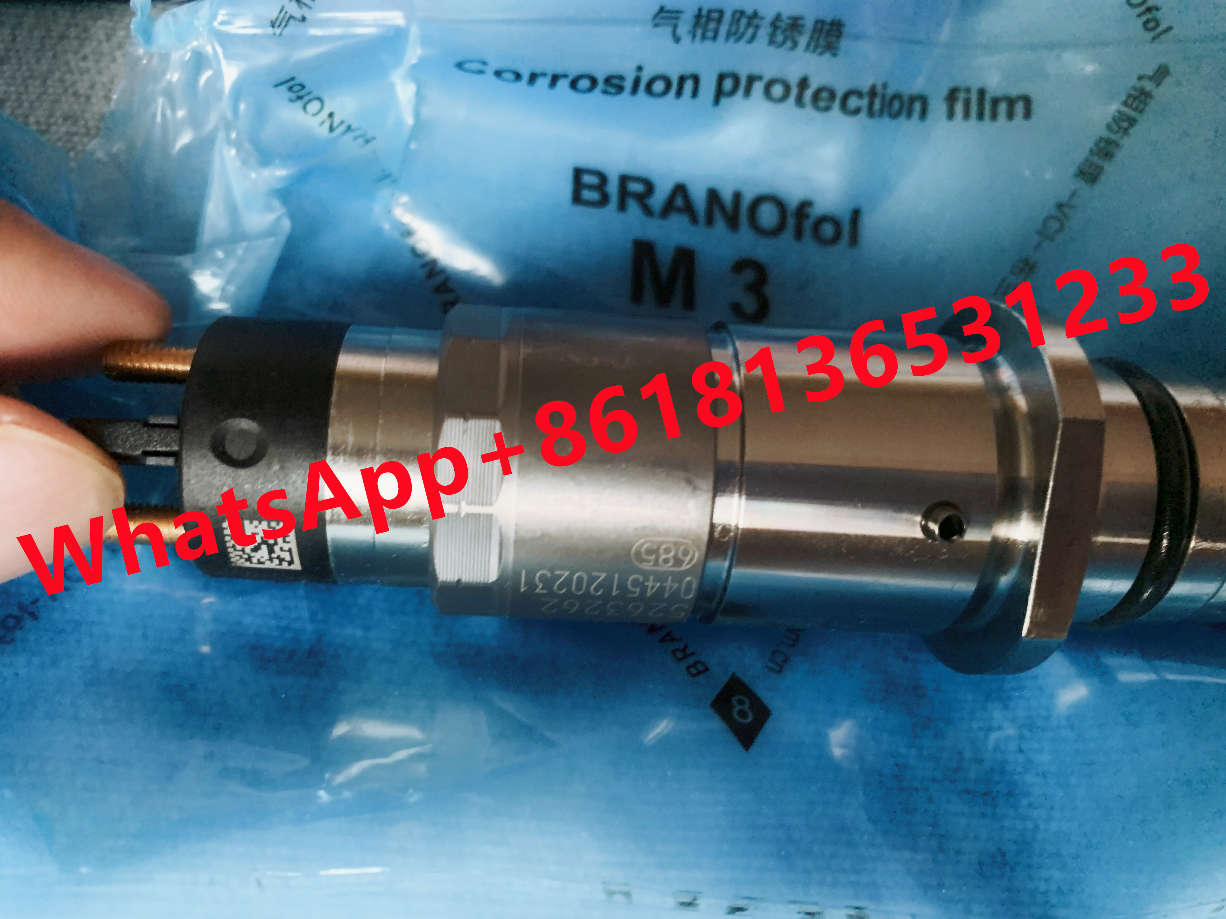 Инжектор PC200-8 0445120231 коллектора системы впрыска топлива F00RJ02130 DSLA128P1510