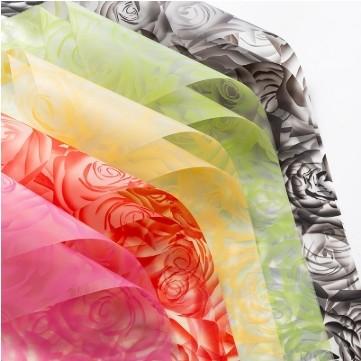 Waterproof OPP 56*56cm Flower Wrapping Paper for Korean Bouquets by Rose Beauty