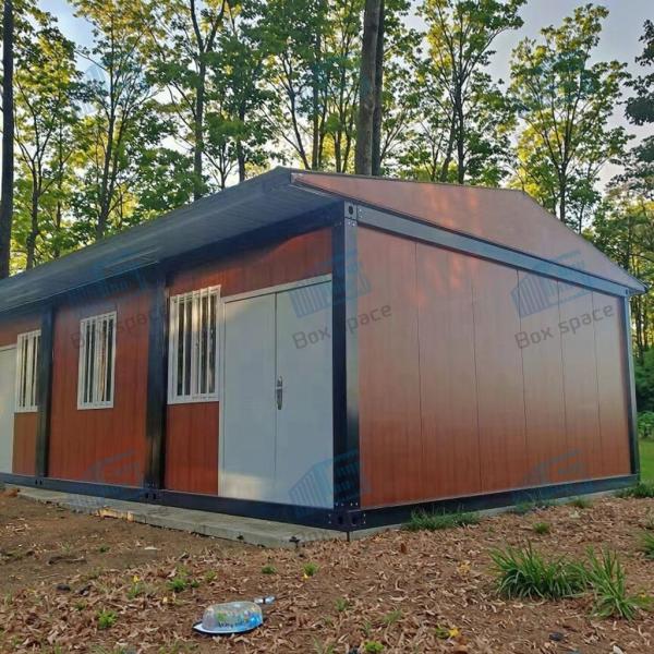Boxspace Office Grid Container Homes 40ft Luxury House Prefab Modular House With Bathroom And Kitchen