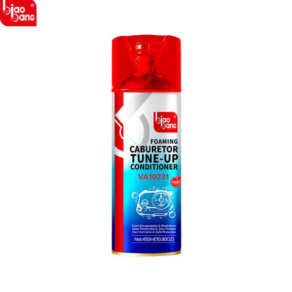 Biaobang 450ml Foaming Carburetor Cleaner with High-Solvency Cleaning System for Removing Gum & Carbon Deposits