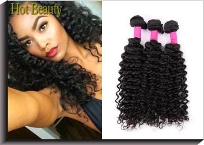 Deep Curly Unprocessed Human Hair Extensions Clean And Soft Quality 10-30