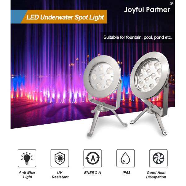 CE ROHS Сертификация DC 24V IP68 Фабричное поставление 12X1W LED одноцветные водоемы с низким напряжением