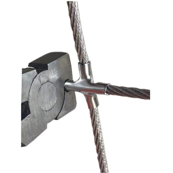 Clip Crossing2.0mm Balcony Invisible Grille With Flower Protection