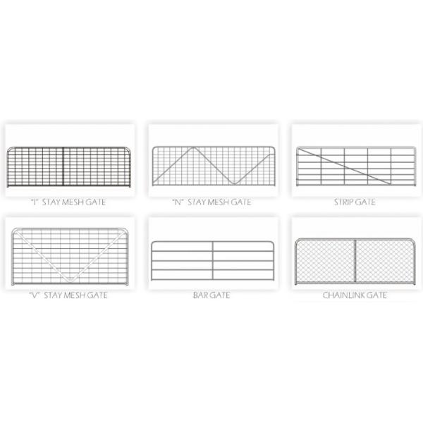 Cerca fixa da cerca do metal do nó painéis da cerca de 12 pés
