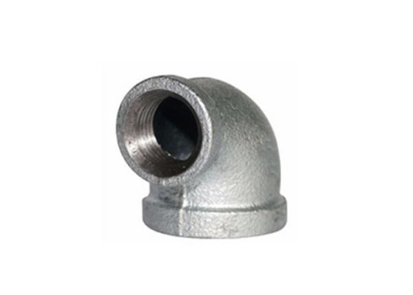 High Performance Malleable Iron Elbow Beaded Hose Barb Fittings Anti Abrasive