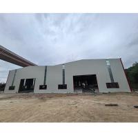 Multifunctional Fabricated Steel Structure Storage Warehouse Metal Workshop Shed