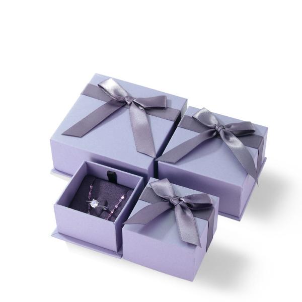 2mm Necklace Drawer Cardboard Jewelry Gift Box CMYK Printing