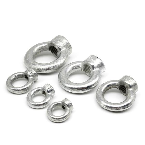 Carbon steel  Ring Shape Lifting Eye Threaded Nut