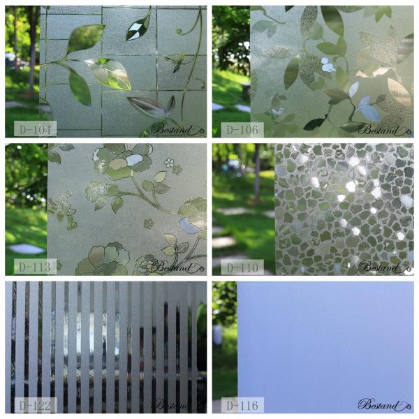 Decorative Privacy Window Film for Glass Stickers Removable Static Cling Film