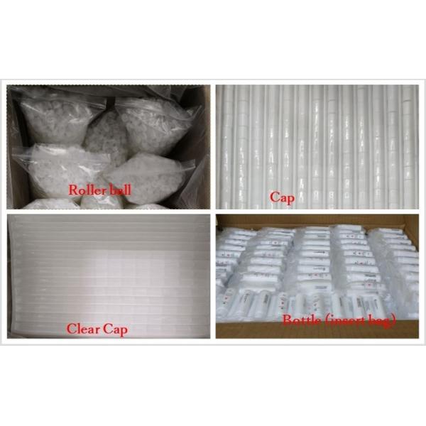 20ml White Plastic Roll On Bottle RPP Series For Essential Oils