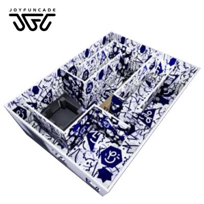 Commercial VR Arena Multiplayer Shooter Game 4 Players 74m²
