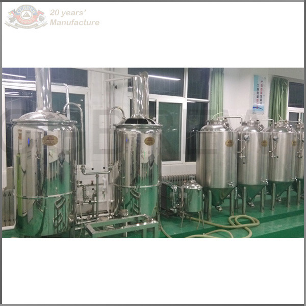 2HL red copper commercial craft beer brewing systems for sale