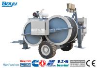 machine hydraulique de tension de 77kw Max Continuous Pull 2x35kN pour la ligne aérienne ficelage