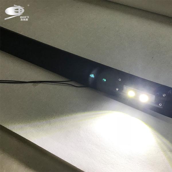 Front Roof Spoiler With Led For Ford Ranger 2019-2020 T8 Matte black