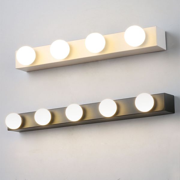 Bathroom Decor Mirror Light Dimming Cabinet Makeup Lights ball Around Mirror Wall Lamps (WH-MR-77)