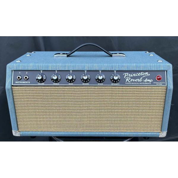 Custom Grand ′64 Princeton Reverb Tube Guitar Amp Head in Blue Color Fender Amp Clone Guitar Amplifier OEM