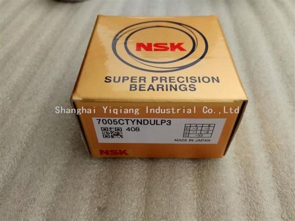 NSK High Precision Angular contact ball bearing 7005CTYNDULP3
