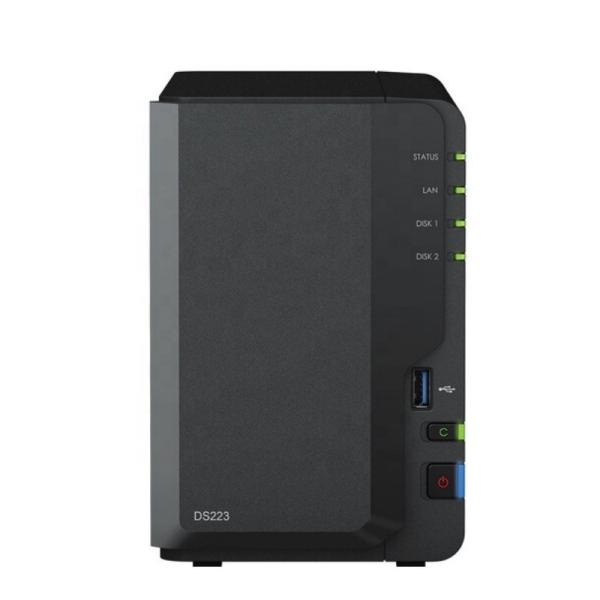 2 Bay Network Storage NAS  DS223 Enclosure 2 X 3.5/2.5in SATA HDD SSD Drive Bays