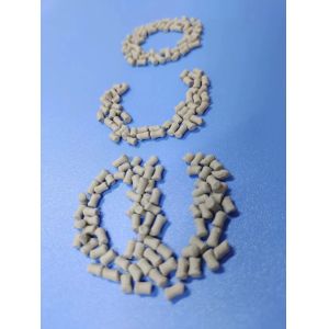 Conjunto principal de plástico gris granular para absorción de agua para materiales reciclados