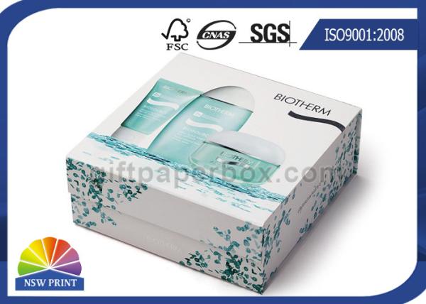 Caixa de presente dobrável dobrável do fechamento magnético para o empacotamento cosmético do cartão