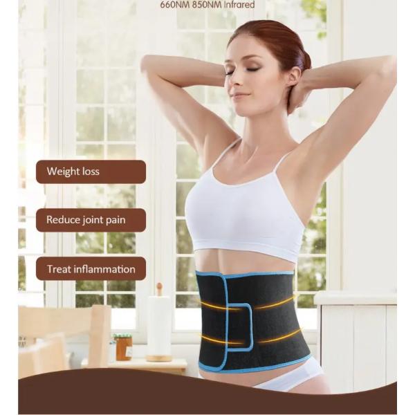 Red LED Light Therapy Belt For Pain Relief Near Infrared 660nm 850nm