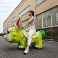 Lifelike Electric Ride on Dinosaur Remote Control Dinosaur Kiddie Ride
