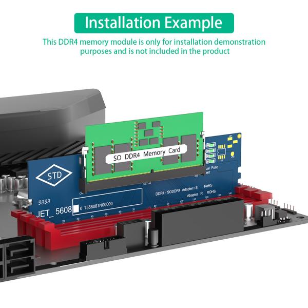 Desktop Laptop  DDR Memory Adapter DDR4 RAM Adapter 133MM
