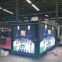 Événement promotionnel P3 LED annonçant le camion visuel de Van Box Outdoor Mobile LED