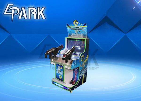 22 Kids Aliens Shooting Amusement Lottery Arcade Games Machines coin pull game machine for sale