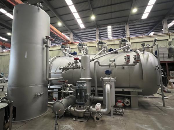 High Efficiency Compact Cotton Yarn Dyeing Machine Horizontal Dyeing Machine