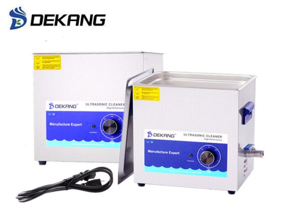 40KHz 10L Mini Ultrasonic Cleaner Mechanical Control For Jewelry Cleaning