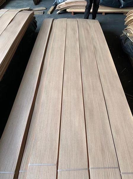 MDF Red Oak Wood Veneer Quercus Rubra 120mm Length Medium Density