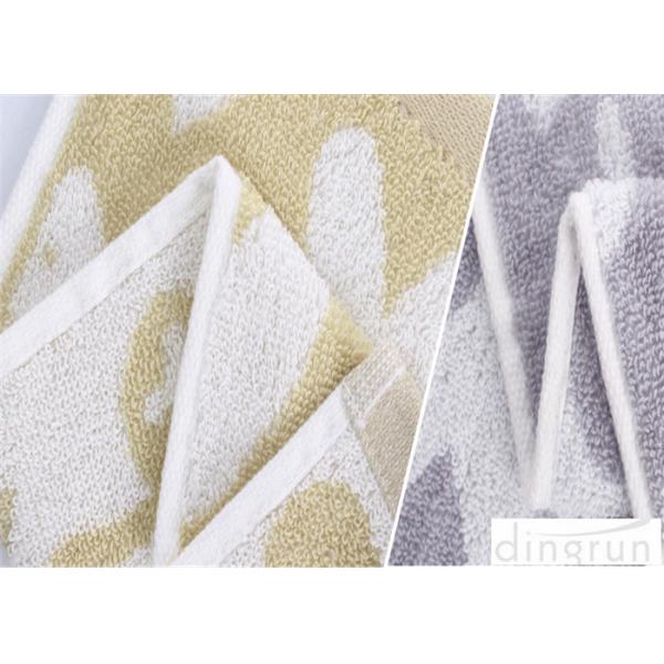 Square Woven Bathroom Hand Towels 100 Cotton , Modern Hand Towels For Kids
