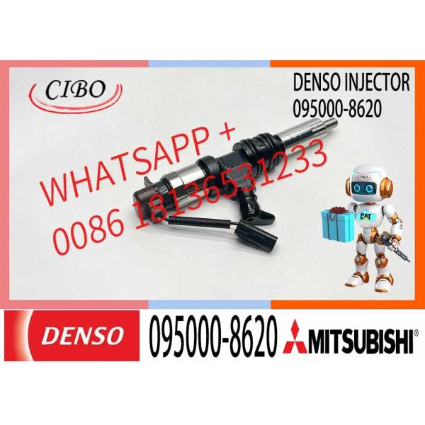 Injetor de combustível destilado médio de trilho comum 095000-8620 095000-8621 Para 6M60T ME306200 ME307085