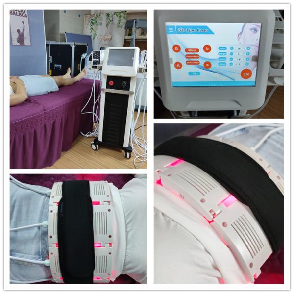 940nm 980nm Антицеллюлитная машина для похудения 5D Липо лазерная машина для контура тела