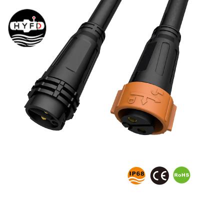 Conector circular impermeável do Pin do contato de bronze M26 12
