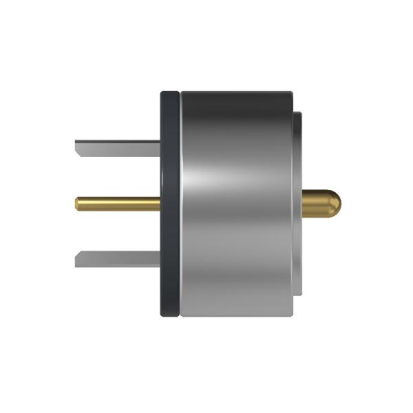 3A 2 Pin Magnetic Connector Circular Female And Male Connector Customized For Electronic Device