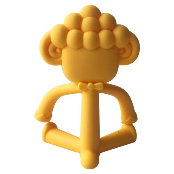 Cartoon Shape Baby Teether Toys Food Grade BPA Free DIY Silicone Teether