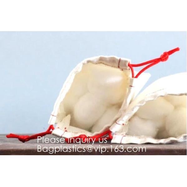 Burlap Bags with Drawstring- Storage Bag- Sachets Bag- Gift Pouch for Party Balsamic Vinegars, Olive Oil, bagease packag