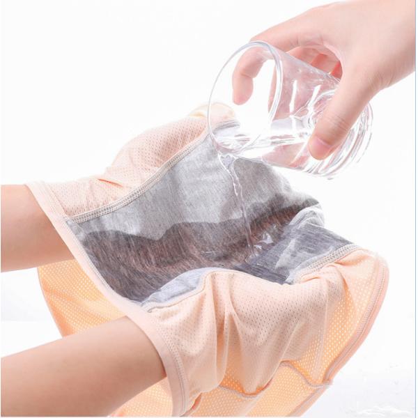 Bamboo Viscose Fabric Leak Proof Period Underwear L-8XL Female 3 Layers