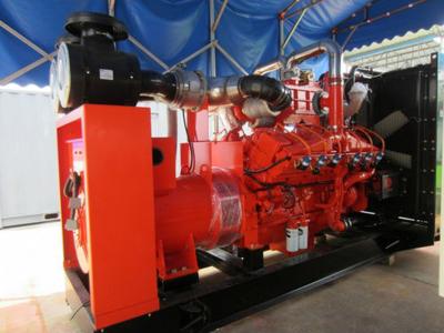 Gerador de refrigeração água do gás natural de 750 Kva 600 quilowatts com baixo consumo do gás