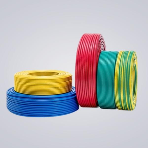 GB/T5023.3 Cable de cobre com núcleo sólido único isolado em PVC AWG 4/6/8/10/12/14/16